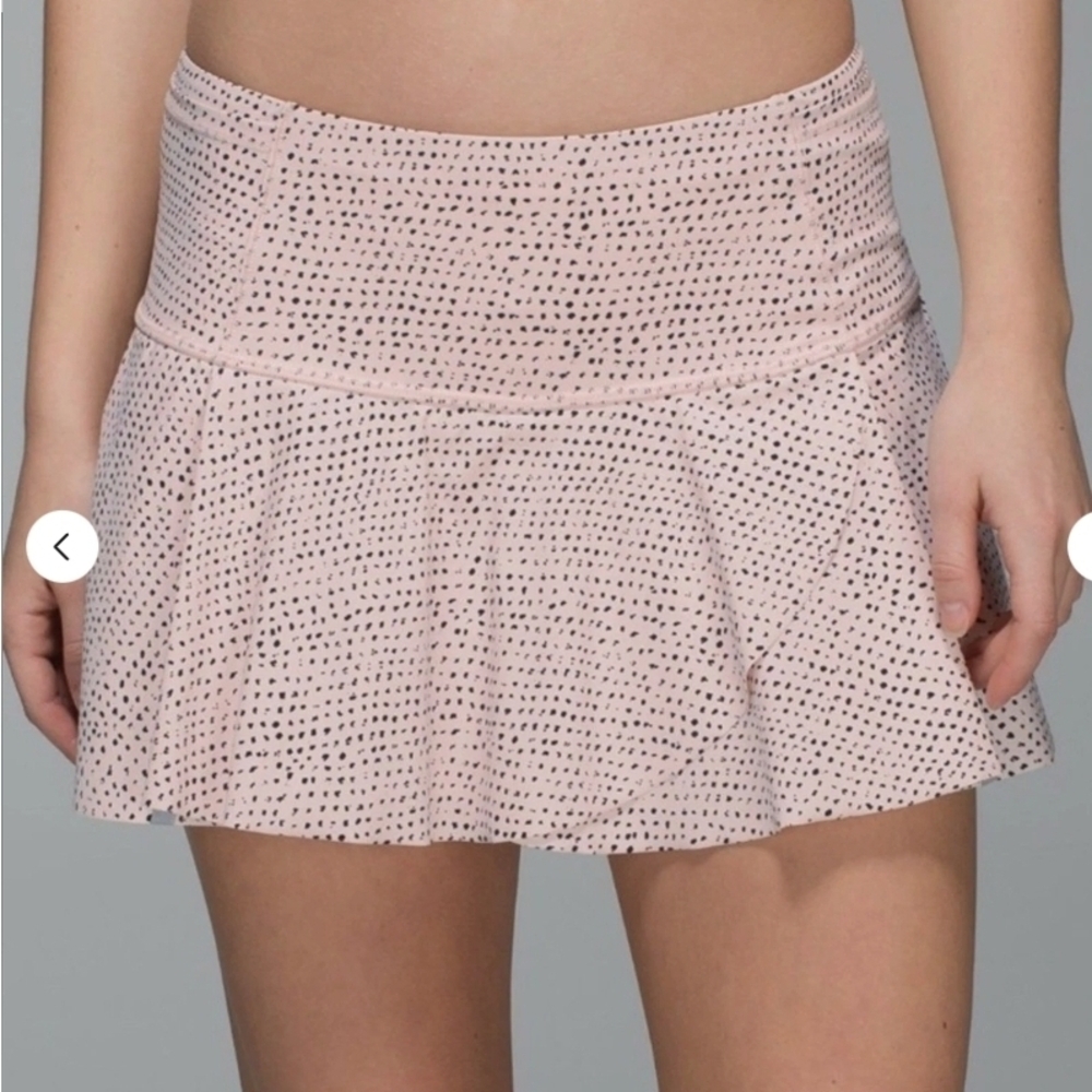 Lululemon Hit Your Stride Light Pink Mini Skirt